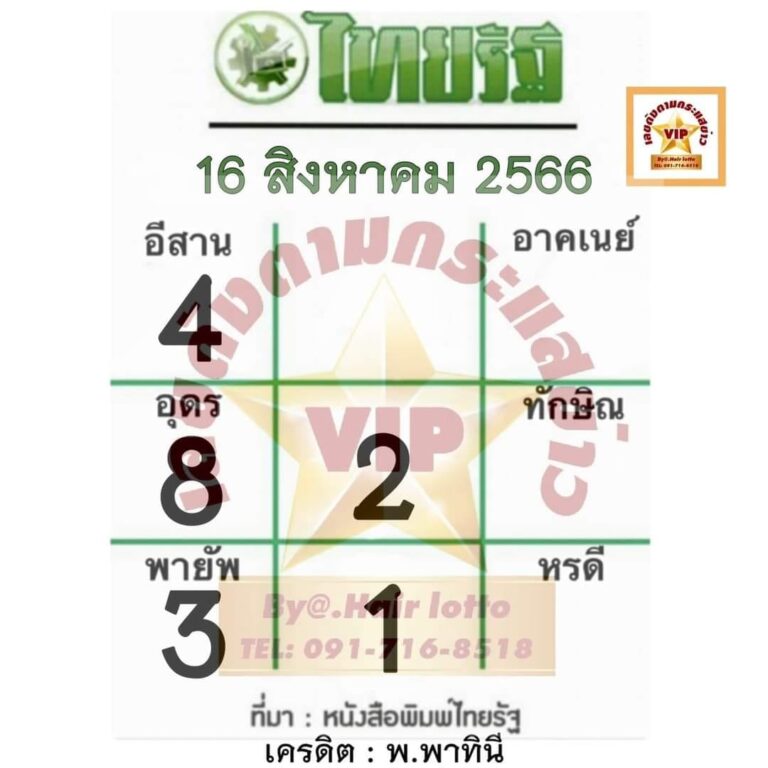 หวยไทยรัฐ