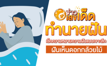ฝันเห็นดอกกล้วยไม้